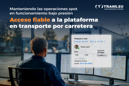 Fiabilidad de la plataforma: la ventaja oculta para los transitarios en el mercado spot