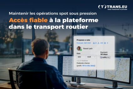 Fiabilité des plateformes : l’avantage caché pour les commissionnaires de transport sur le marché spot