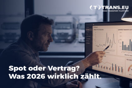 Spot vs. Vertrag in 2026: Was europäische Spediteure wissen müssen
