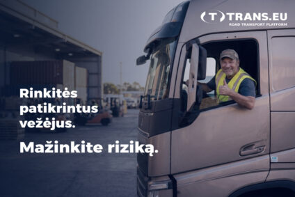Patikrintas vežėjas – kaip jį rasti Trans.eu?